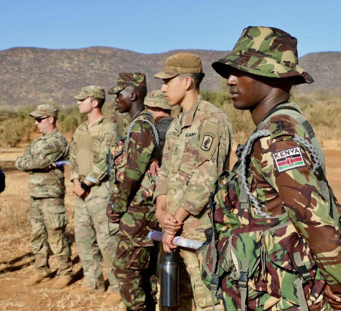 UK and US lead military operations to improve African security and stability