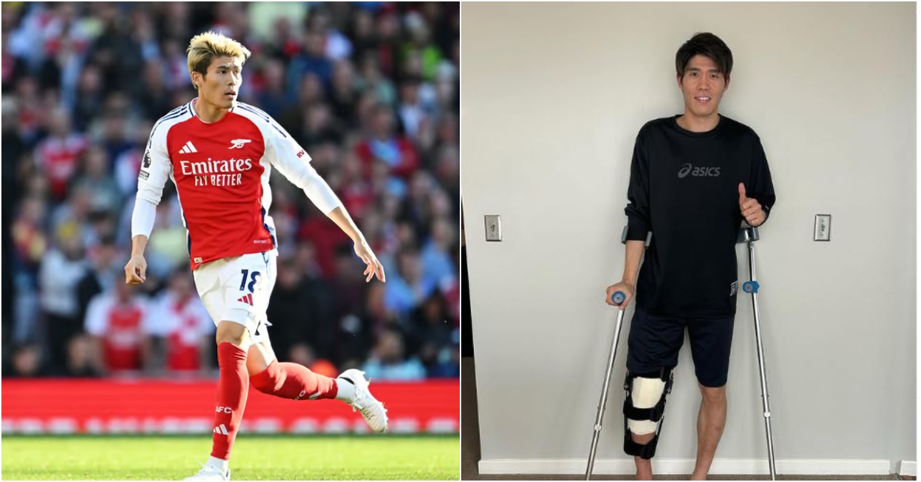 Arsenal defender Takehiro Tomiyasu undergoes Knee Surgery