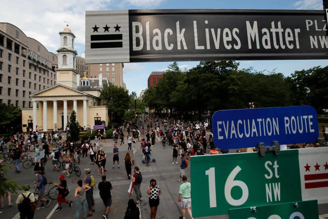 Washington, DC, to erase iconic ‘Black Lives Matter’ painting near White House