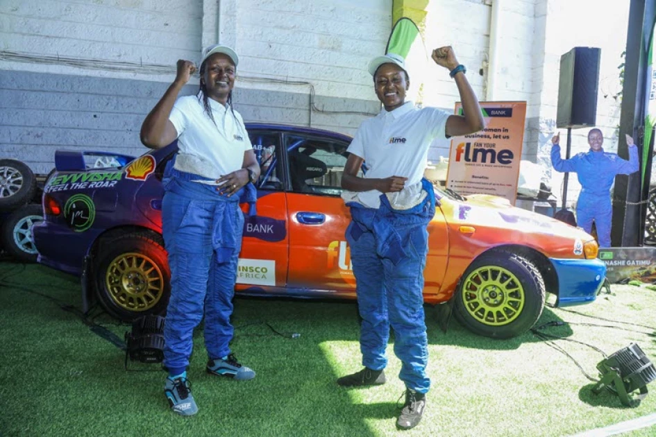 Breaking barriers: The only all-lady team in the 2025 Safari Rally season