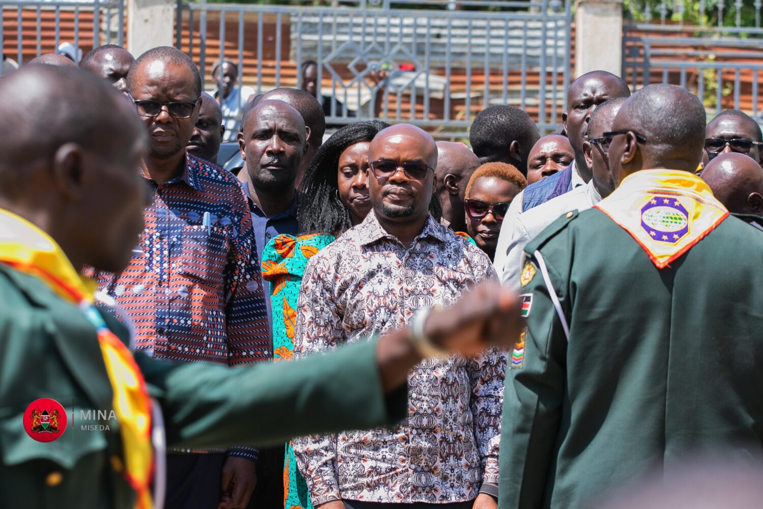 PS Omollo leads inspection of key development projects in Kuria