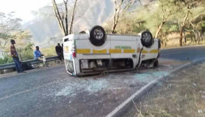 11 seriously injured in matatu accident along Iten-Kabarnet road