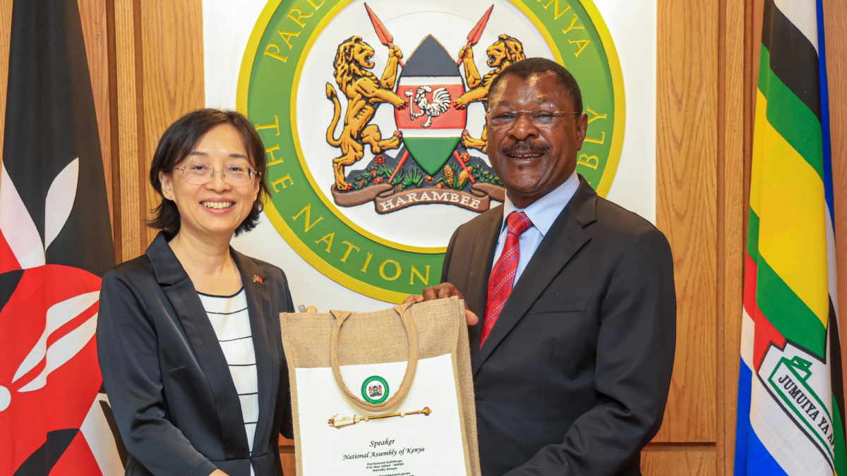 Kenya-China bolster ties as Speaker Wetang’ula hosts new envoy