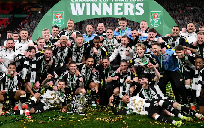 Newcastle United breaks 56-year Wembley curse with historic Carabao Cup victory