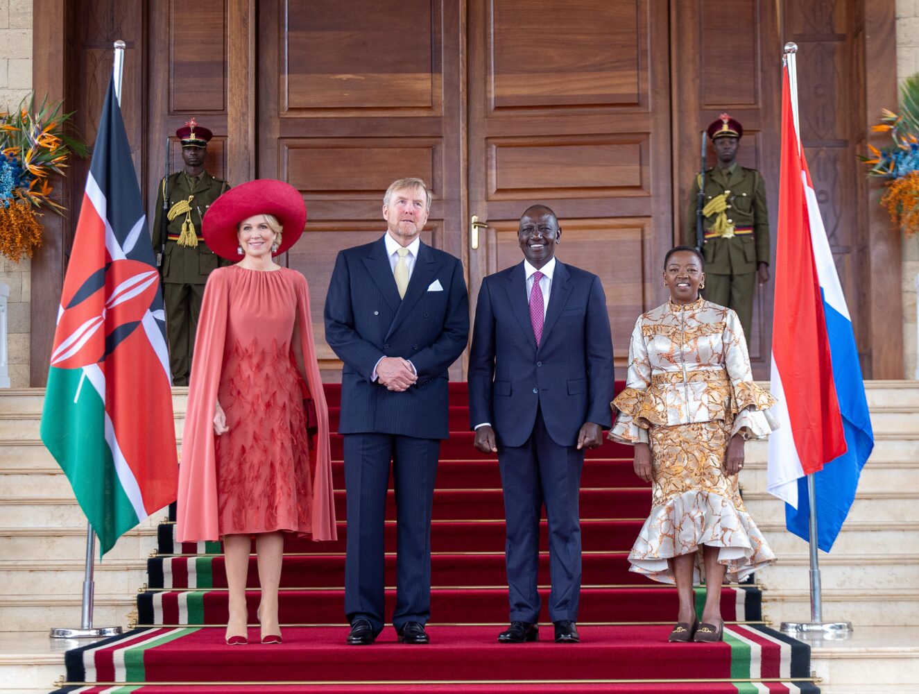 How President Ruto received King Willem-Alexander and Queen Máxima at State House