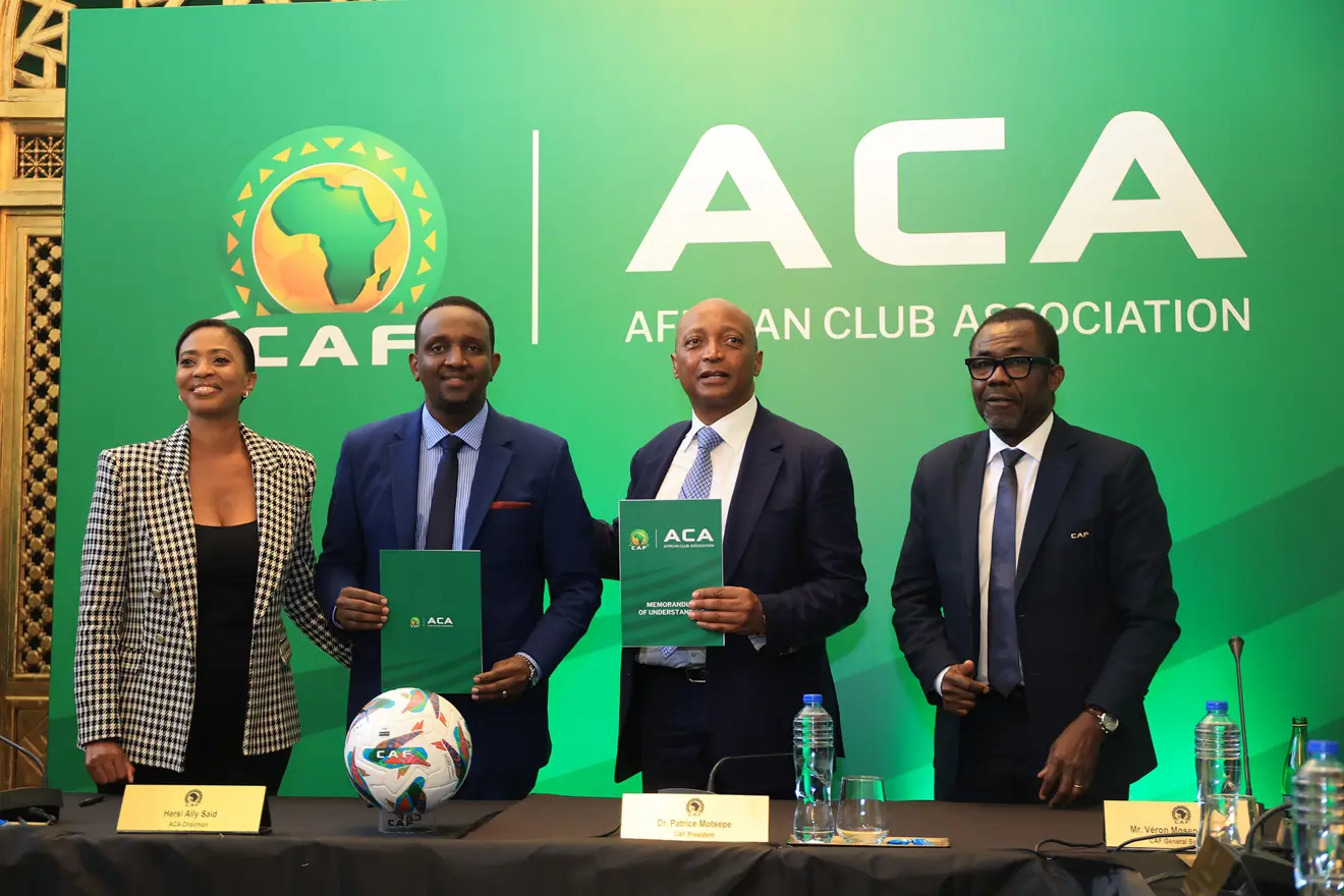 CAF and ACA sign historic MoU to boost African Club Football