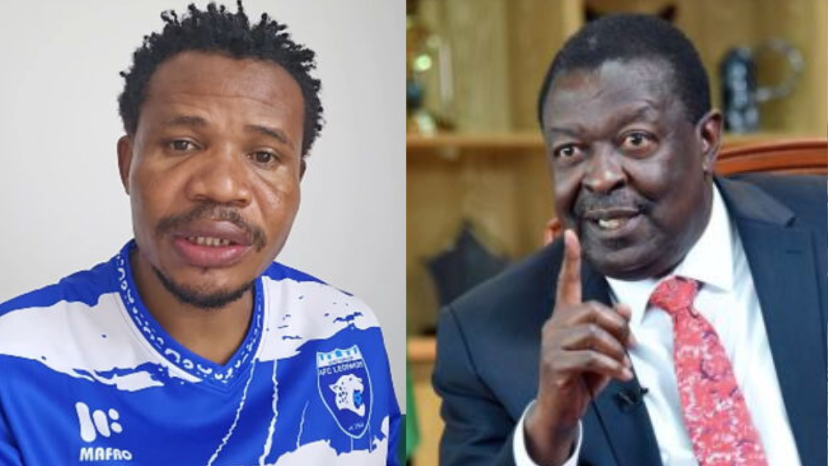 CS Mudavadi responds after MP Peter Salasya was beaten up at Nyayo Stadium