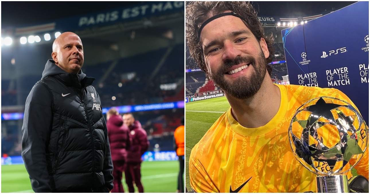 Arne Slot hails Alisson Becker as world’s best after Liverpool’s 1-0 win over PSG